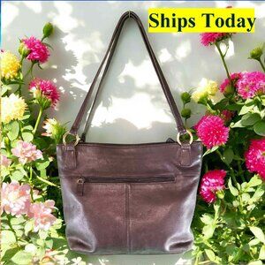 Stone Mountain Brown Purse Shoulder Bag 12241